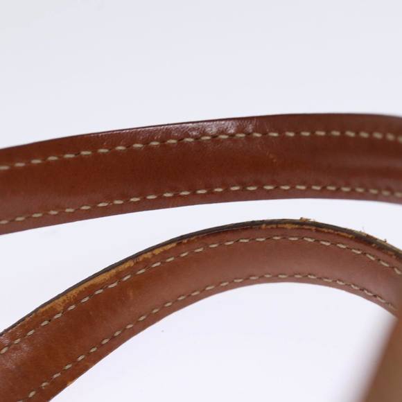 CELINE Macadam Canvas Hand Bag PVC Brown Auth 75226 - Picture 8 of 16